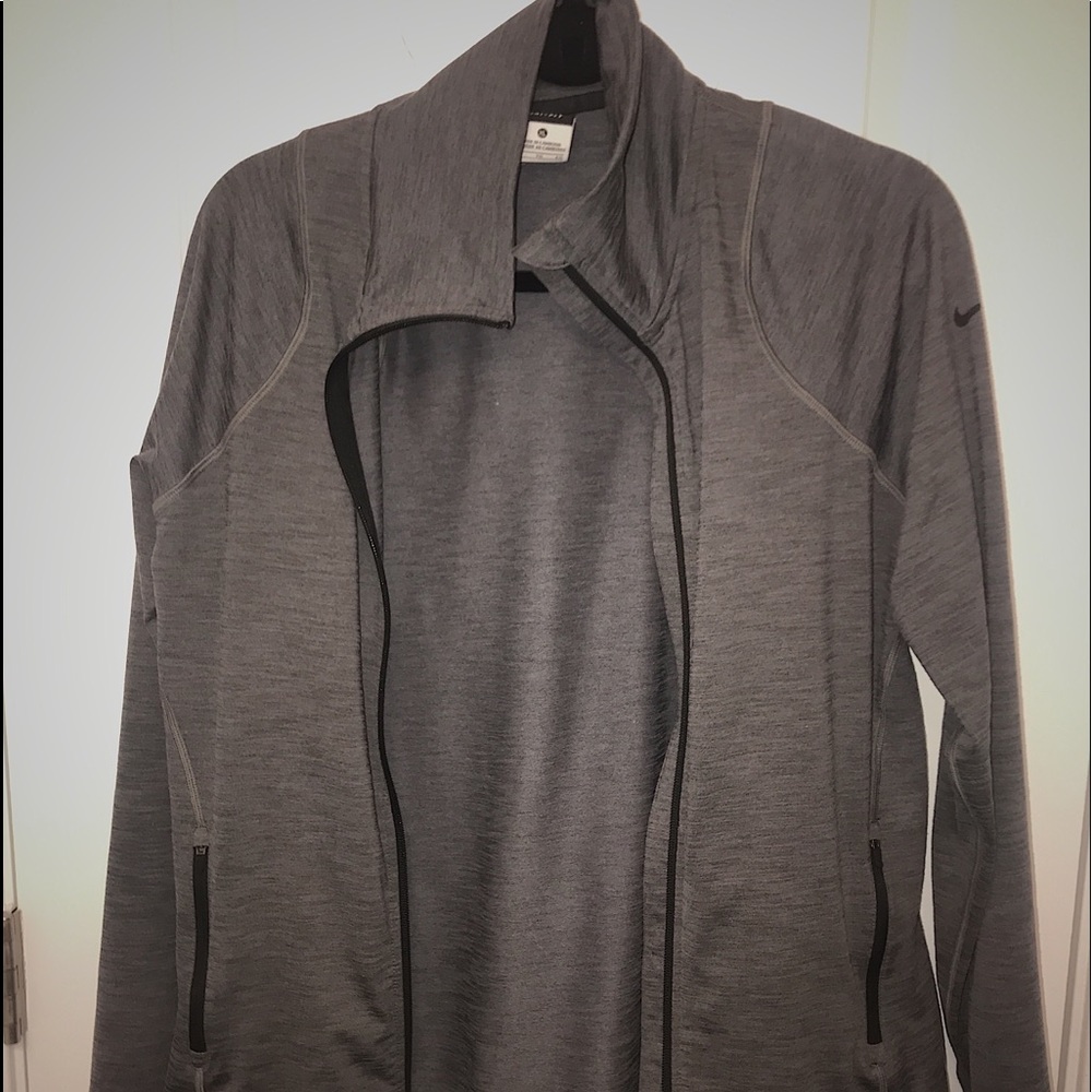 Grey Nike Dry-Fit Jacket